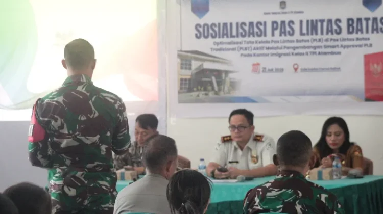Imigrasi Atambua - BNNK Belu Perkuat Perbatasan Sosialisasi PLB dan Cegah Narkoba