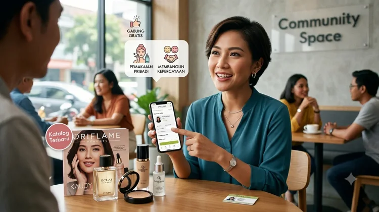 Menjadi Anggota Oriflame, Lebih dari Sekadar Menjual Produk