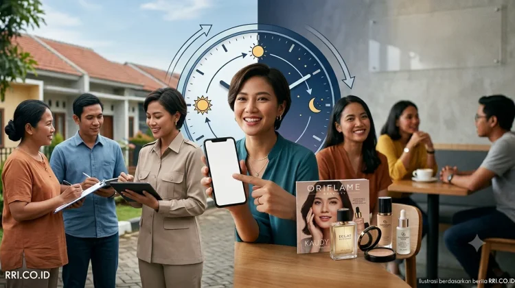 Pandai Membagi Waktu Jadi Kunci Berbisnis Oriflame