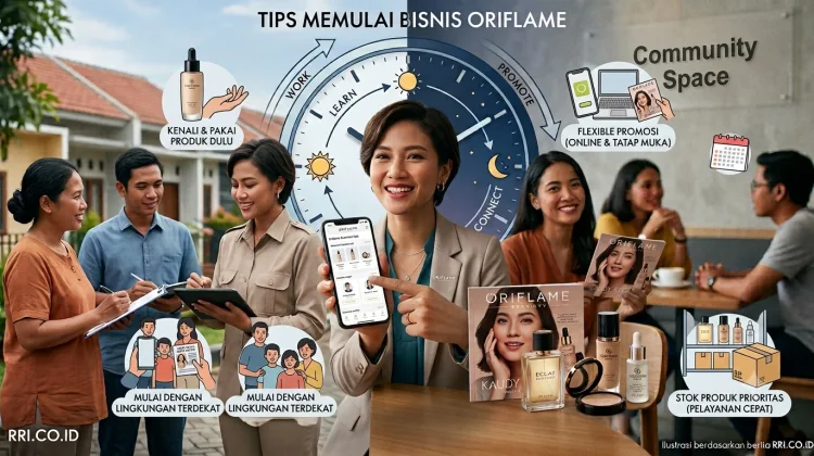 Tips Memulai Bisnis Oriflame bagi Pemula
