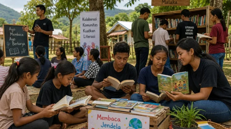 Potensi Anak Muda Perkuat Budaya Literasi di Malaka