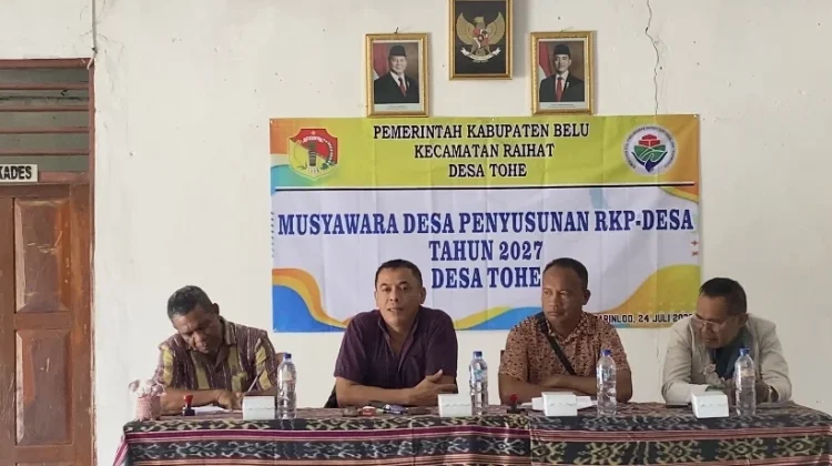 Akselerasi Pembangunan Pemdes Tohe Gelar Musdes Penyusunan RKP-Desa Tahun 2027
