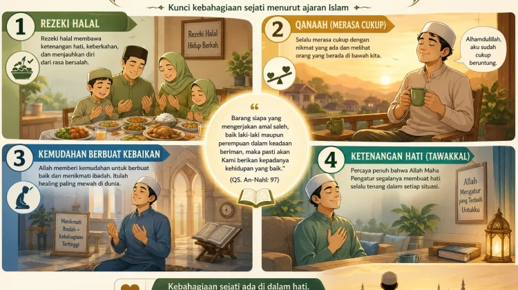 Empat Ciri Hidup Bahagia