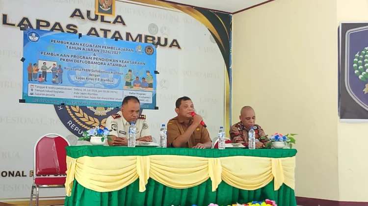 Lapas Atambua Apresiasi Program PKBM DeFlobamora