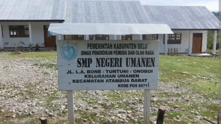 SMPN Umanen Belu Mengelola Pendidikan Bebas dari Persoalan Sampah