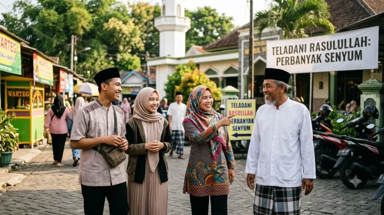 Teladani Rasulullah dengan Perbanyak Senyum
