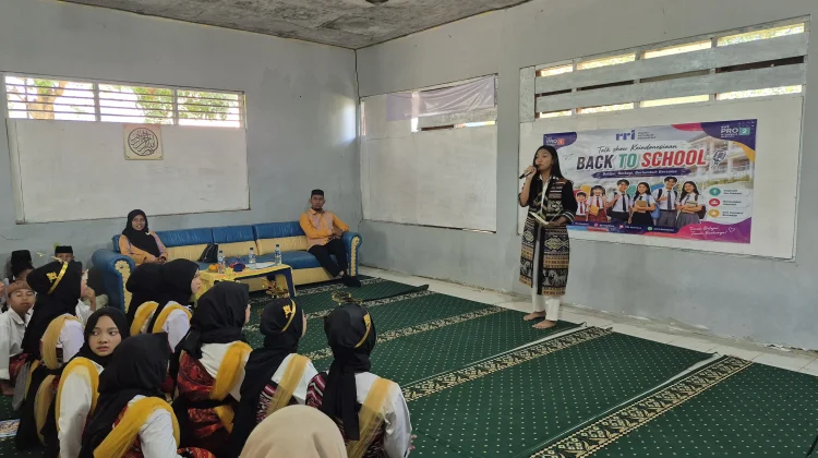 Duta GenRe Belu Ajak Pelajar MTsS Al-Muthmainnah Atambua Jauhi Pergaulan Bebas
