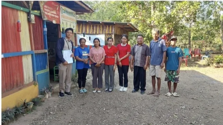 Tim Pertimbangan Teknis Tinjau Lokasi Lahan Kegiatan Non Berusaha di Tukuneno
