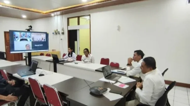 BPN Belu Ikuti Monitoring dan Evaluasi Konsolidasi Tanah Tahun 2026