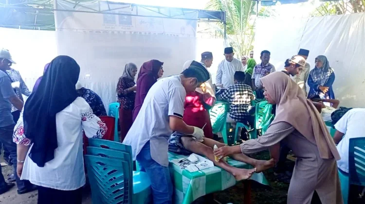 PCNU Alor Nilai Khitan Massal Muslimat NU dan Fatayat NU Wujud Nyata Dakwah Sosial