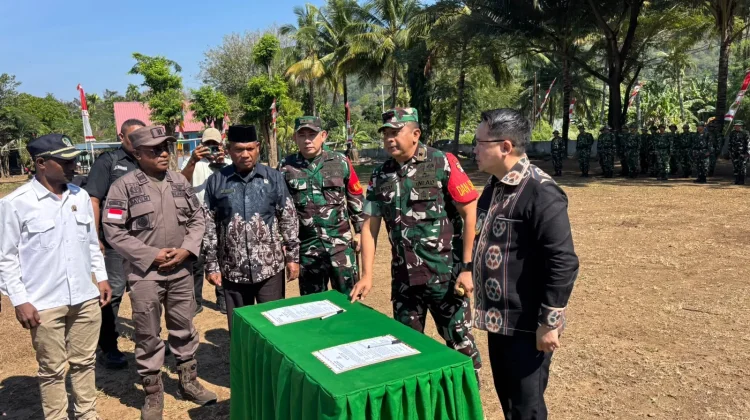60 Hari Mengabdi, Karya Bakti TNI AD di Alor Hadirkan Pembangunan dan Layanan Sosial
