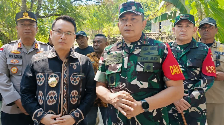 Wakil Bupati Alor Apresiasi Sinergi TNI Bangun Infrastruktur Bagi Masyarakat