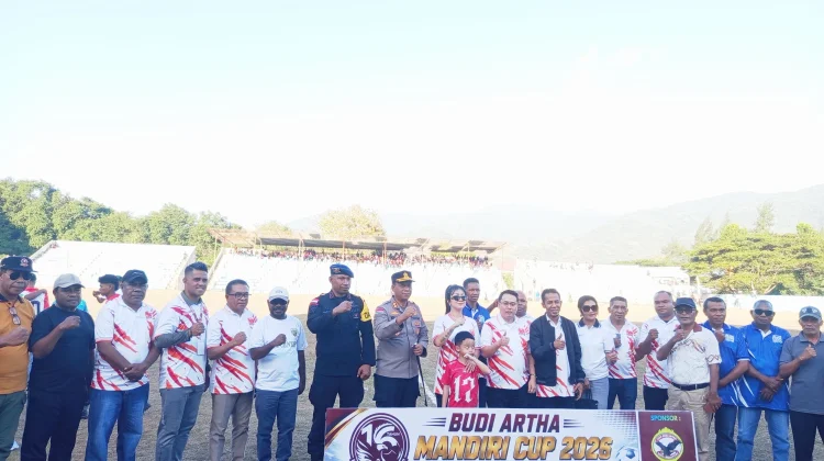 Kapolres Alor Imbau Semua Pihak Jaga Keamanan Selama Budi Artha Mandiri Cup 2026