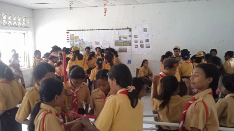 Kegiatan Pramuka SMPK Santo Yoseph Seon Tempa Karakter Remaja
