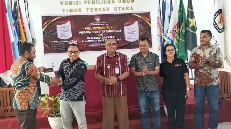 KPU Luncurkan Buku Bertajuk Pilkada 2024 dan Demokrasi Masa Depan Kabupaten TTU