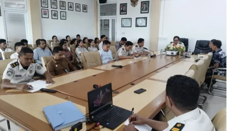 Pertanahan Belu Hadiri Tindak Lanjut Aset BMN Kantor Imigrasi Kelas II TPI Atambua