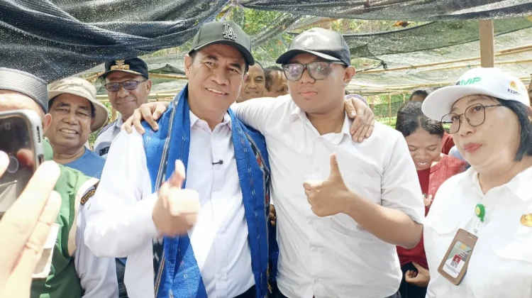 Mentan RI Apresiasi Pemuda Alor yang Berani Sampaikan Aspirasi Rakyat