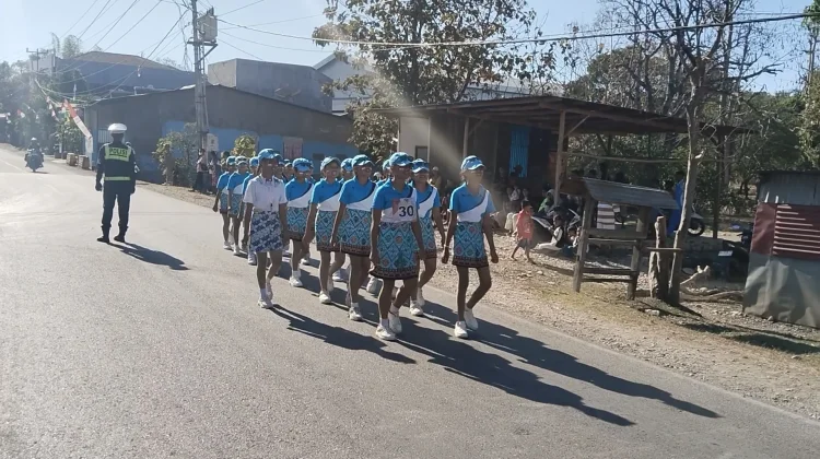 Sebanyak 89 Tim Mengikuti Lomba Gerak Jalan Delapan Kilometer di Atambua