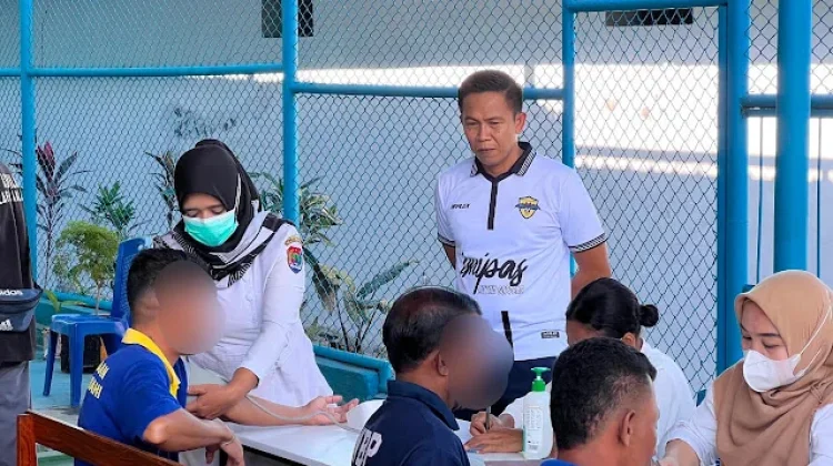 Semarak HUT RI, Lapas Kalabahi Gelar Cek Kesehatan Gratis