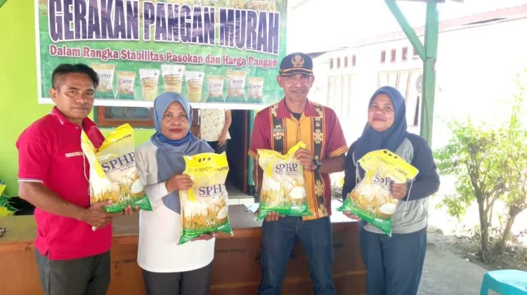 Bulog Kalabahi Gelar Gerakan Pangan Murah Bersama Lintas Instansi