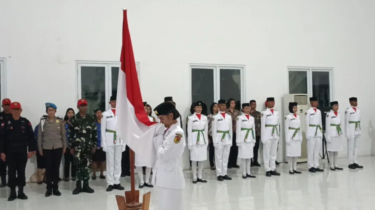30 Anggota Paskibraka Belu Resmi Dikukuhkan, Siap Kibarkan Bendera Merah Putih