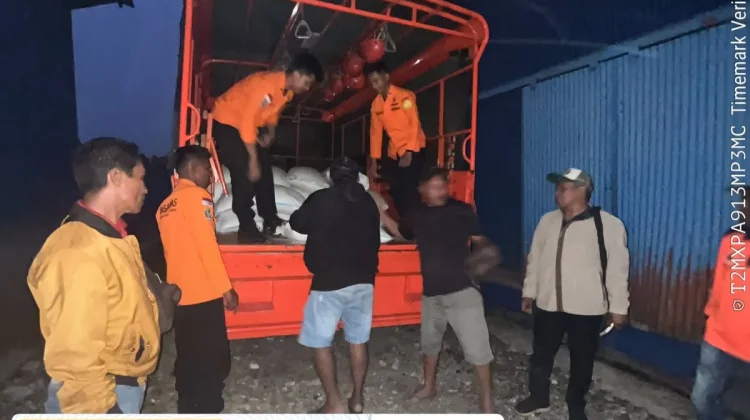 Pemerintah Melalui Perum BULOG Salurkan Bantuan Pangan bagi Korban Gempa