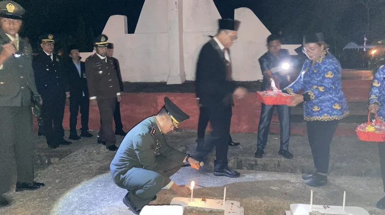 Memperingati HUT ke-81, digelar Apel Kehormatan dan Renungan Suci di TMP Seroja
