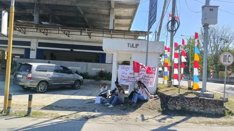 GMNI Cabang Kefamenanu Lakukan Aksi Solidaritas untuk Korban Gempa Flores