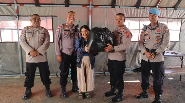 Polres Belu Dirikan Posko Bantuan untuk Korban Gempa Flores