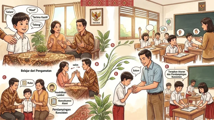 Peran Keluarga dan Sekolah Membentuk Sikap Hormat Anak