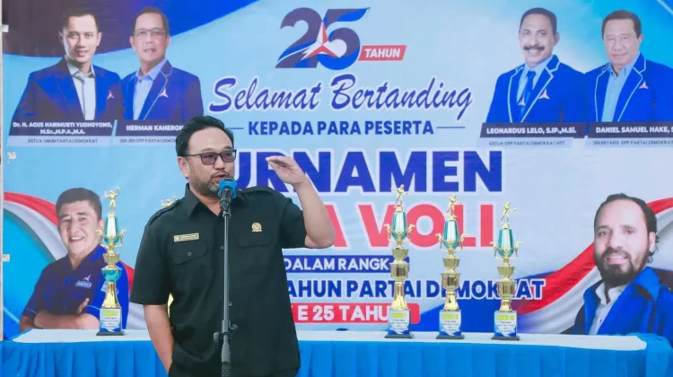 Ketua KONI Belu Apresiasi Demokrat Cup Satu