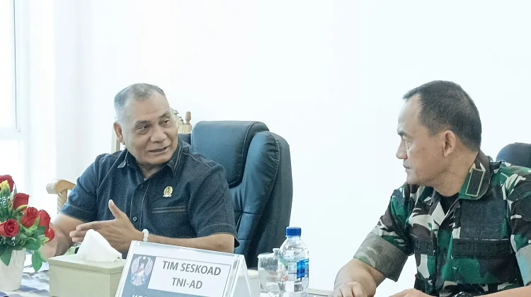 Kunjungan Seskoad, DPRD Alor Apresiasi Karya Bhakti TNI AD