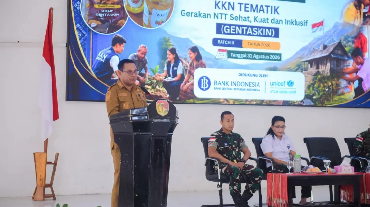 Wabup Belu Lepas 146 Mahasiswa KKN dari 41 Perguruan Tinggi