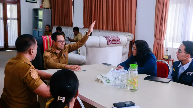 Tim Ekspedisi Patriot 24 ITS – Kementerian Transmigrasi Audensi dengan Wabup Belu