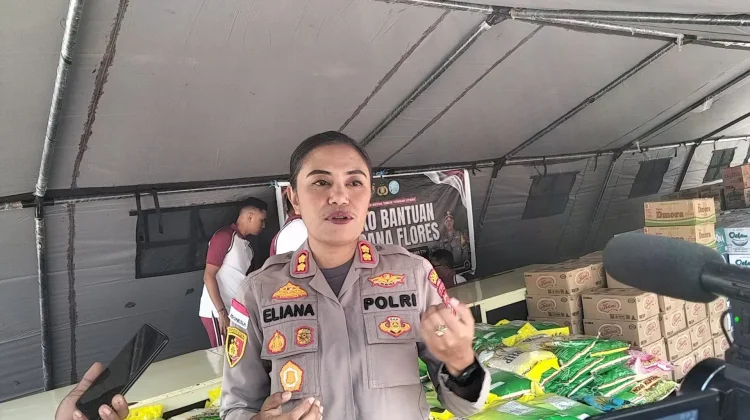 Polres TTU Droping Logistik Dasar Jilid II Bersamaan dengan Pemkab TTU ke Flores