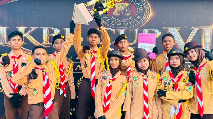 Tim LKBB MAN Alor raih juara tiga lomba Polres Alor