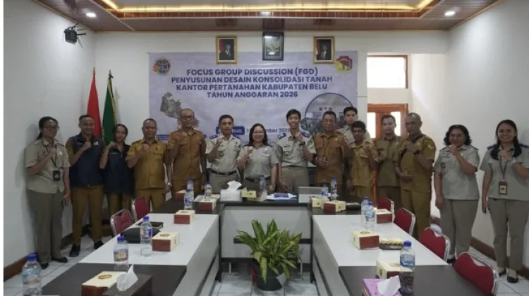FGD Redesain Konsolidasi Tanah Tahun Anggaran 2026 Resmi Digelar