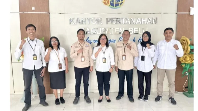 BPN Belu Ikuti Penilaian Maladministrasi Pelayanan Publik Ombudsman RI NTT
