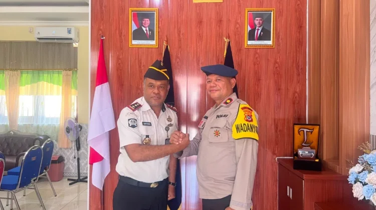 Lapas Atambua dan Brimob Perkuat Sinergi Pengamanan dan Kesiapsiagaan Personel