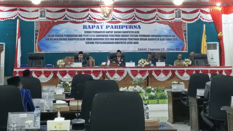 DPRD Alor Bahas Perubahan APBD dan Rancangan Perda