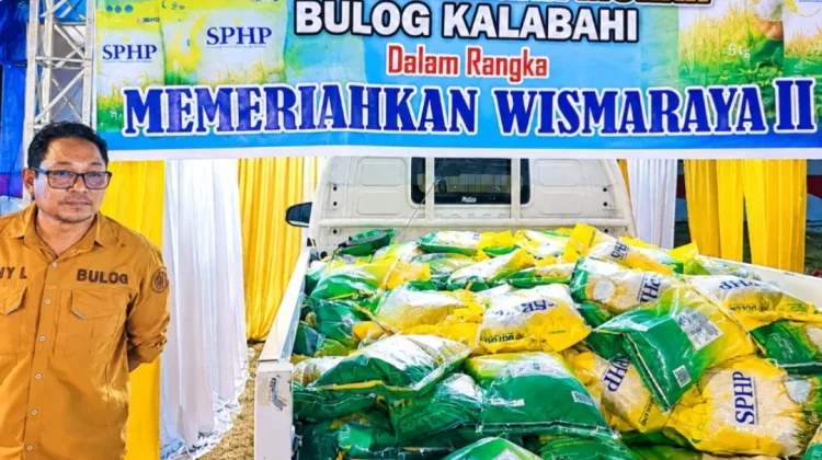 Bulog Kalabahi Hadirkan Stand SPHP di Pekan Wisma Raya II