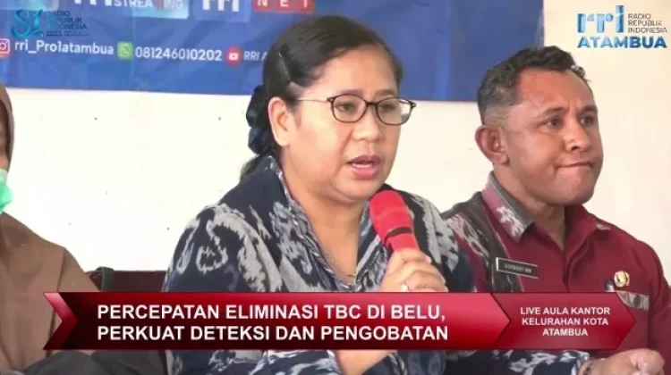 Dinkes Belu Catat 534 Kasus TBC hingga Agustus 2026