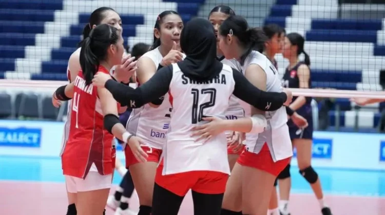 Timnas Voli Putri Indonesia ke Perempat Final Asian Games 2026