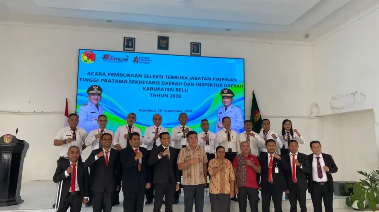 Sebanyak 10 Orang Pejabat Ikuti Seleksi Terbuka JPT Pratama Sekda dan Inspektur Be