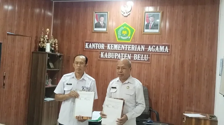Kemenag Belu PKS dengan RRI Atambua Perluas Informasi Penyuluh Keagamaan