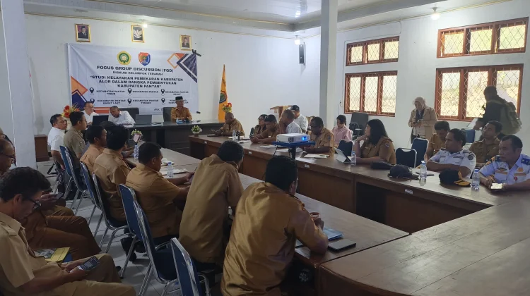 Pemkab Alor dan Tim Peneliti Perkuat Kajian Pembentukan DOB Kabupaten Pantar
