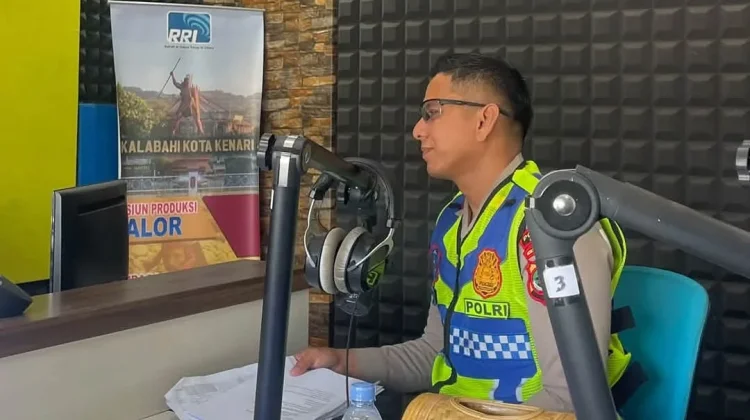 Polres Alor Dorong Kesadaran Pengendara, Tertib Berlalu Lintas Demi Keselamatan