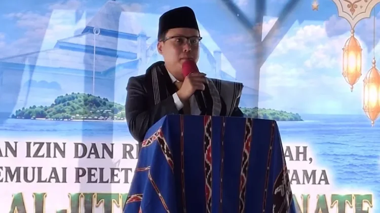 Wabup Alor Ajak Masyarakat Gotong Royong Bangun Masjid Pulau Buaya