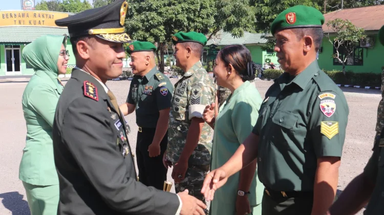 Kodim Belu Gelar Korps Raport Kenaikan Pangkat Perwira, Bintara dan Tamtama