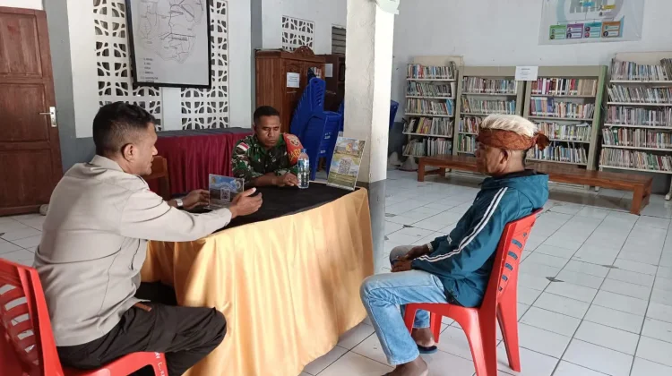 Babinsa dan Bhabinkamtibmas Ajak Para Ketua RT Perkuat Kamtibmas